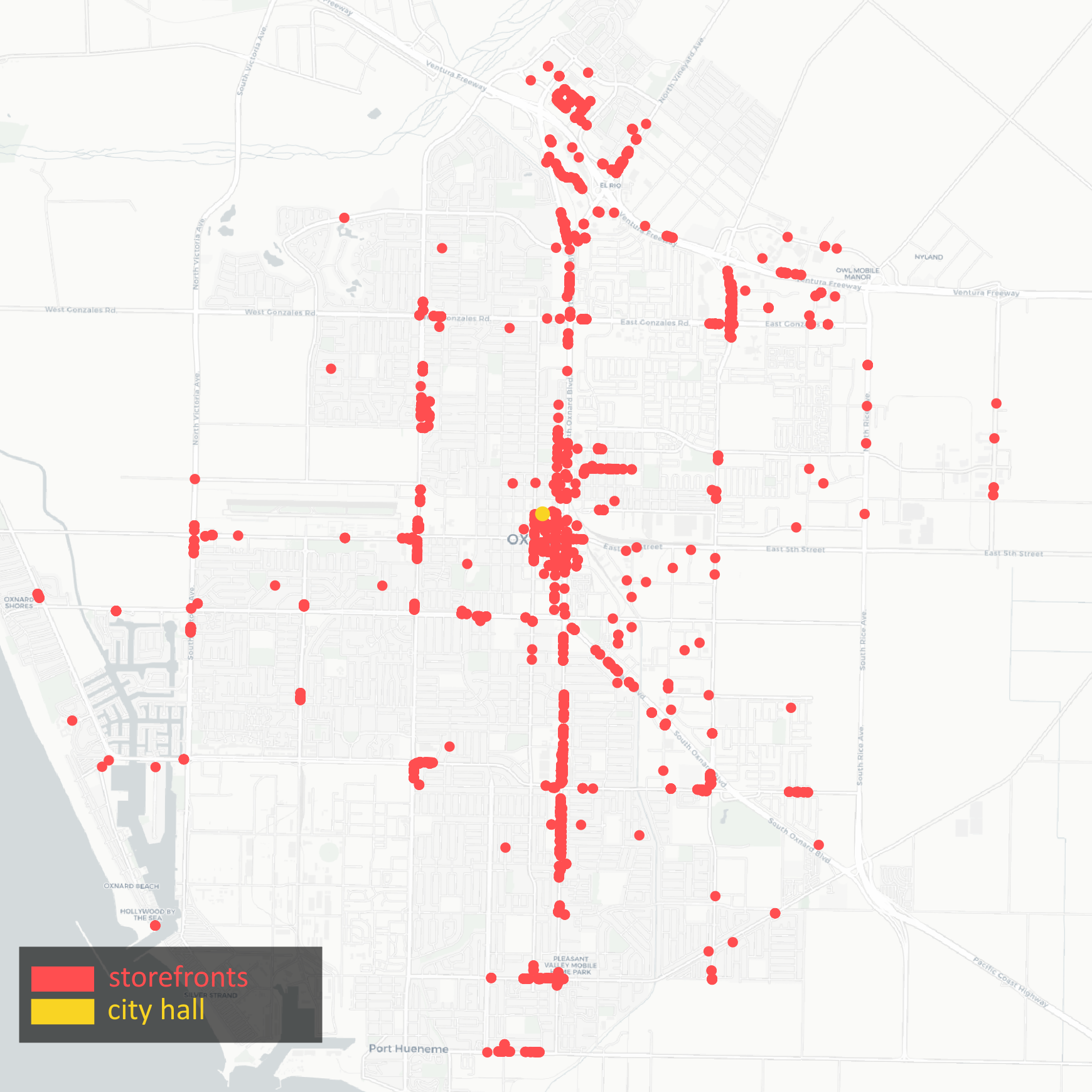 before filtering storefronts